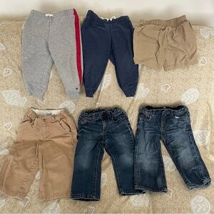 Baby Boys’ Bottoms Bundle Size 18M